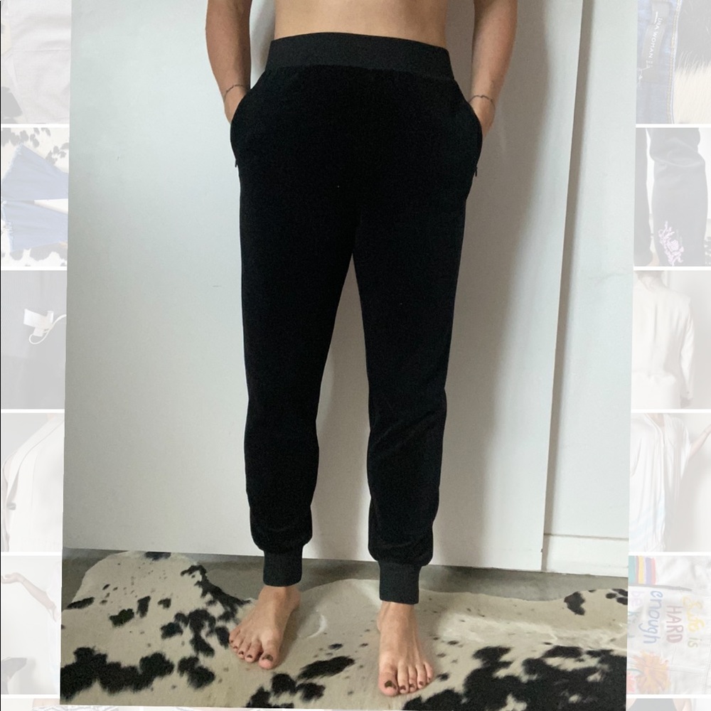 NWT Escada Velour Black Pants